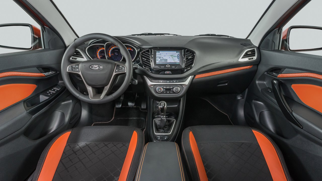Интерьер LADA Vesta SW Cross и LADA Vesta SW