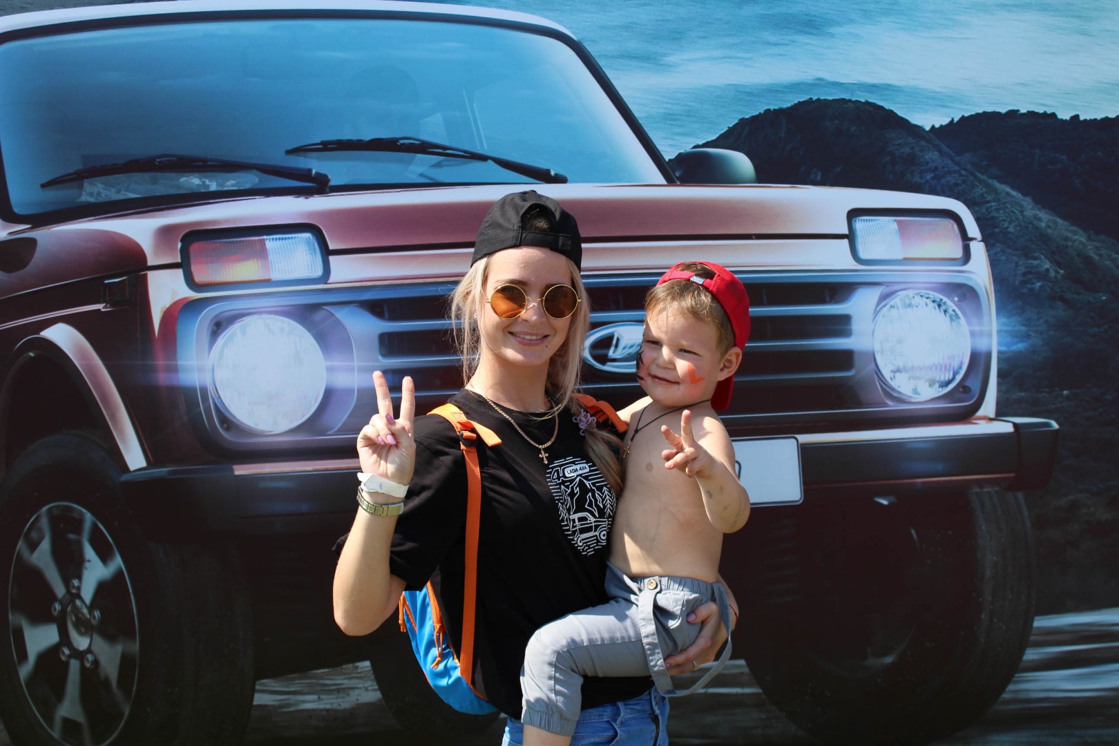 OFF ROAD SHOW на автомобилях LADA 4x4