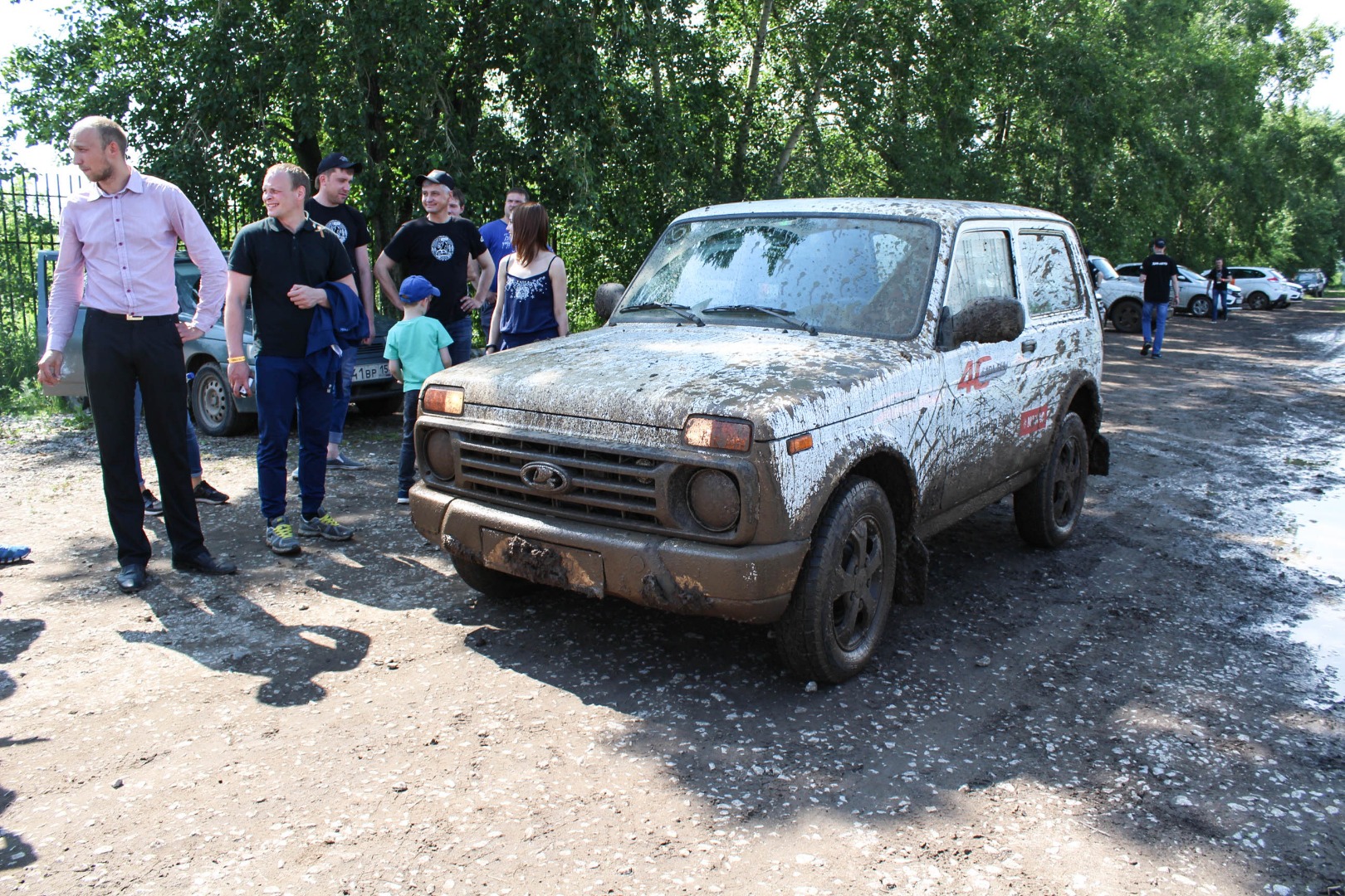 OFF ROAD SHOW на автомобилях LADA 4x4