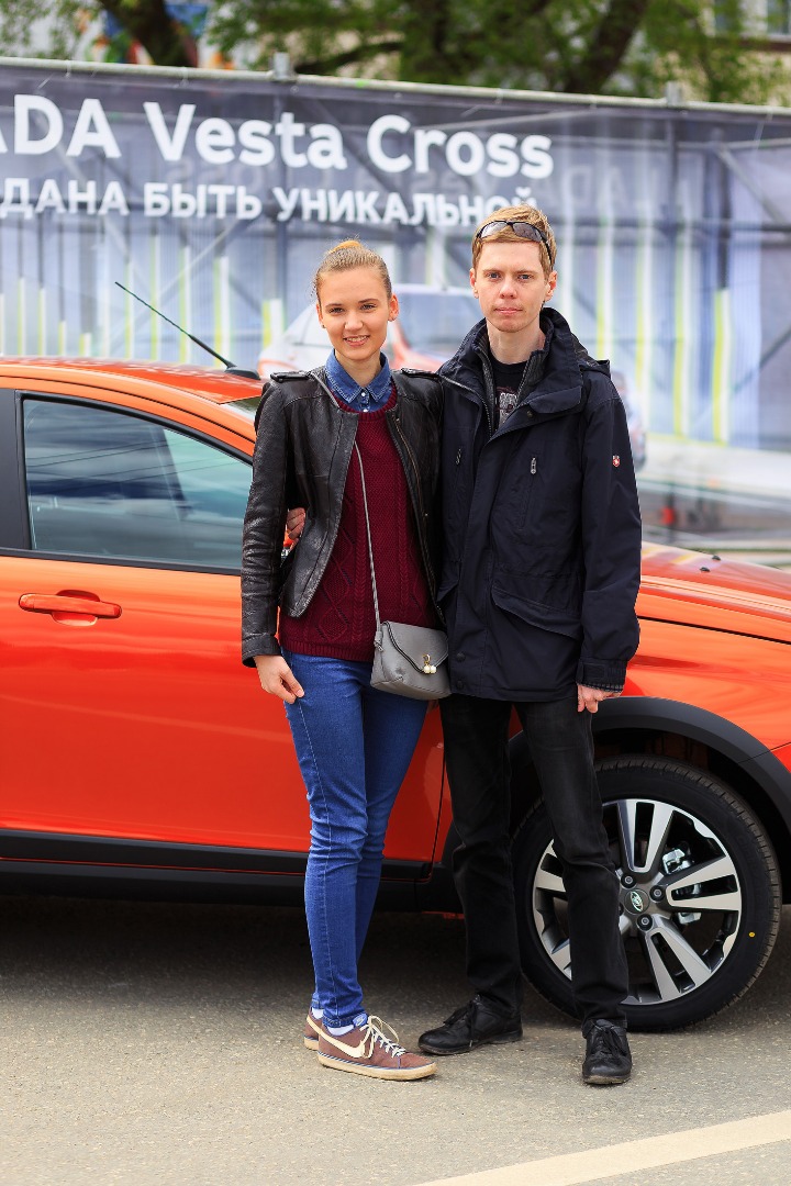 Фотоотчёт с презентации LADA Vesta Cross