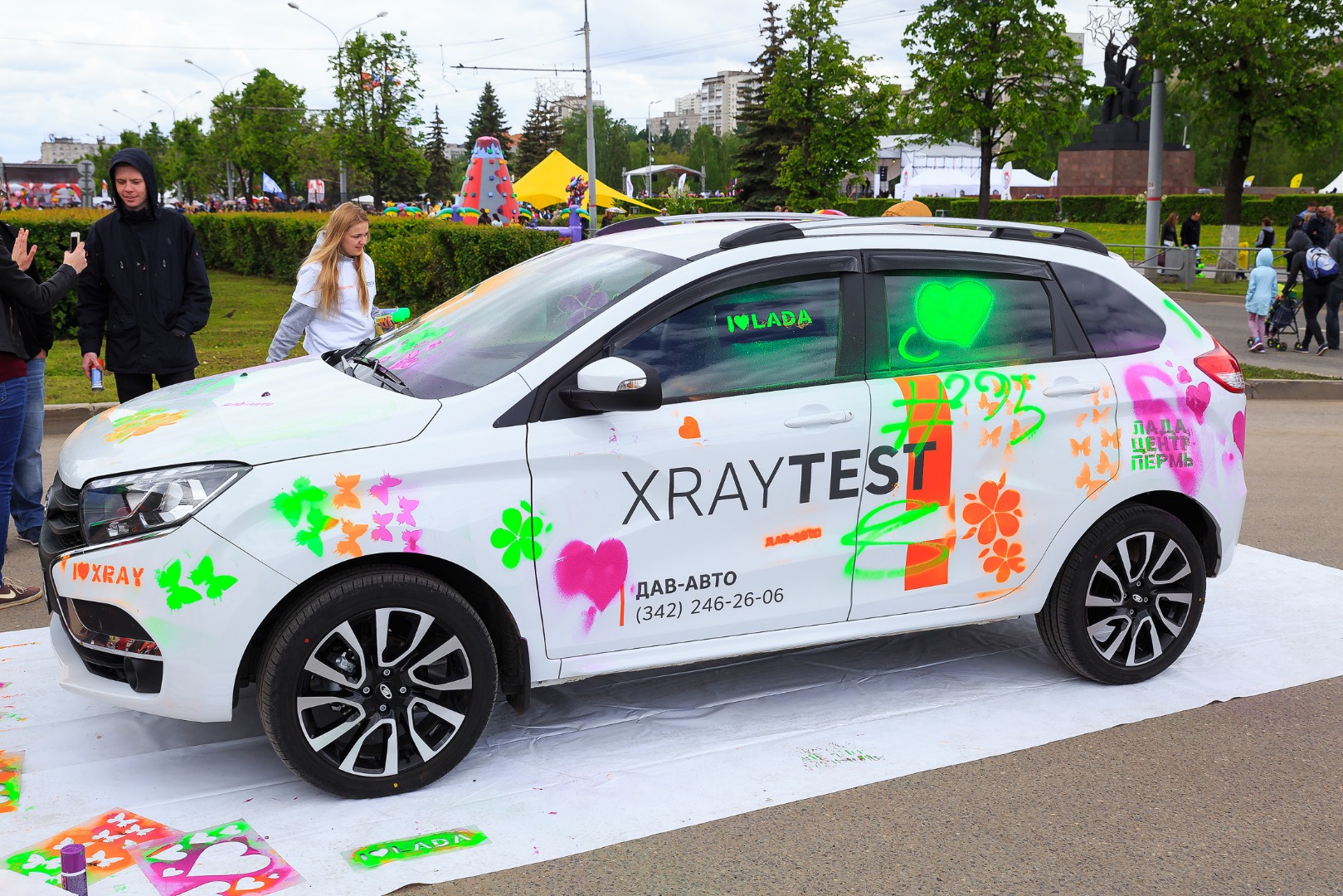 Фотоотчёт с презентации LADA Vesta Cross