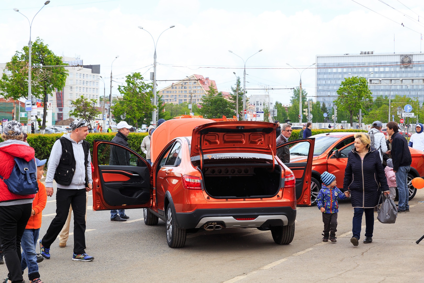 Фотоотчёт с презентации LADA Vesta Cross